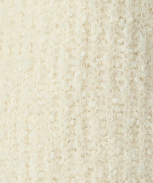 COMME CA ISM / コムサイズム ニット・セーター | ネップシャギー ボートネック ニット | 詳細14