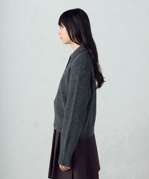 COMME CA ISM / コムサイズム ニット・セーター | メタルボタン ポロニット | 詳細14