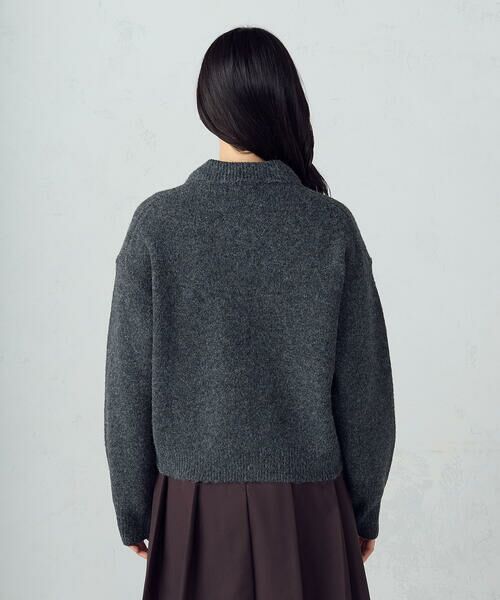 COMME CA ISM / コムサイズム ニット・セーター | メタルボタン ポロニット | 詳細15