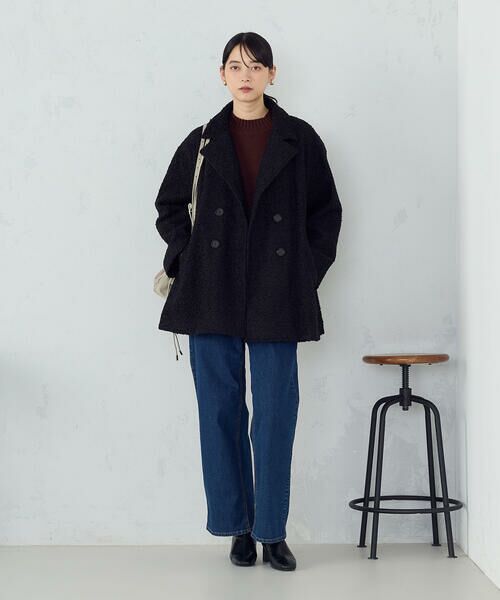 COMME CA ISM / コムサイズム ピーコート | Aライン コート | 詳細5