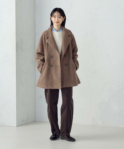 COMME CA ISM / コムサイズム ピーコート | Aライン コート | 詳細14