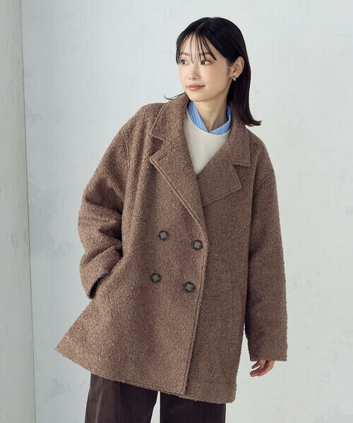 COMME CA ISM / コムサイズム ピーコート | Aライン コート | 詳細17