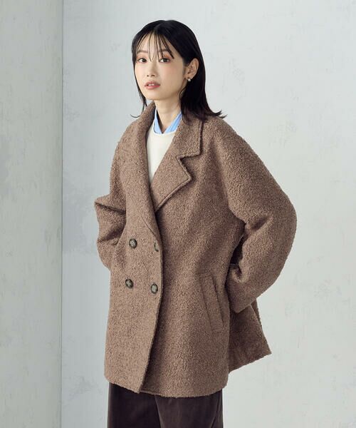 COMME CA ISM / コムサイズム ピーコート | Aライン コート | 詳細19