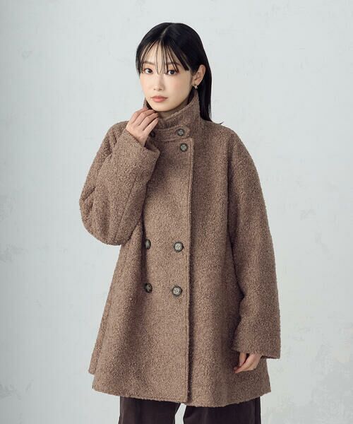 COMME CA ISM / コムサイズム ピーコート | Aライン コート | 詳細20