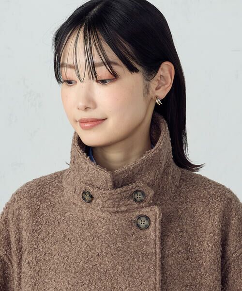 COMME CA ISM / コムサイズム ピーコート | Aライン コート | 詳細25