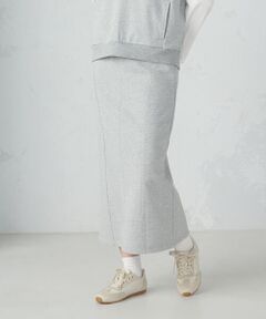 COMME CA ISM / コムサイズム ロング・マキシ丈スカート | 【セットアイテム】裏毛スカート / セットアップ対応