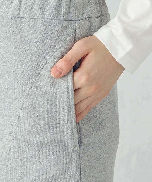 COMME CA ISM / コムサイズム ロング・マキシ丈スカート | 【セットアイテム】裏毛スカート / セットアップ対応 | 詳細9