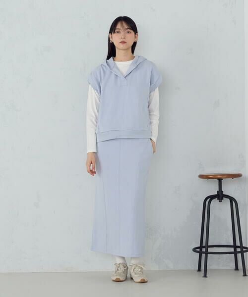 COMME CA ISM / コムサイズム ロング・マキシ丈スカート | 【セットアイテム】裏毛スカート / セットアップ対応 | 詳細19