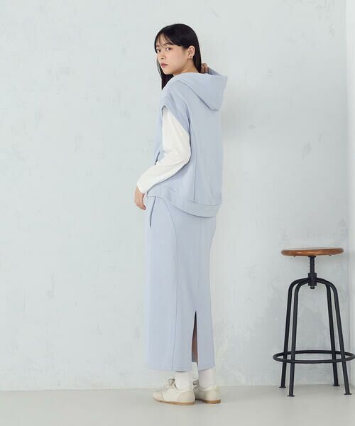 COMME CA ISM / コムサイズム ロング・マキシ丈スカート | 【セットアイテム】裏毛スカート / セットアップ対応 | 詳細18