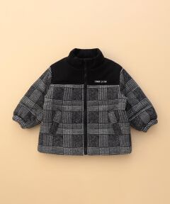 COMME CA ISM / コムサイズム ベビー・キッズグッズ | グレンチェックプリント 中綿ブルゾン(ベビーサイズ)