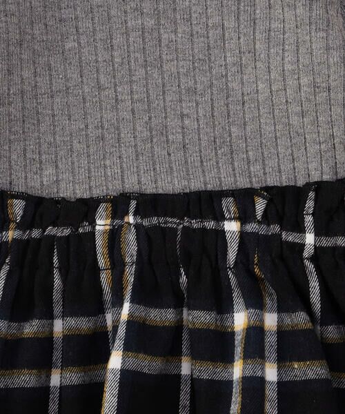 COMME CA ISM / コムサイズム ベビー・キッズグッズ | チェック ドッキング ワンピース(ベビーサイズ) | 詳細2
