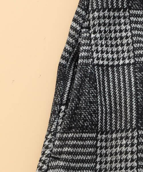 COMME CA ISM / コムサイズム ベビー・キッズグッズ | グレンチェックプリント 裏起毛 ジャンパースカート(ベビーサイズ) | 詳細4