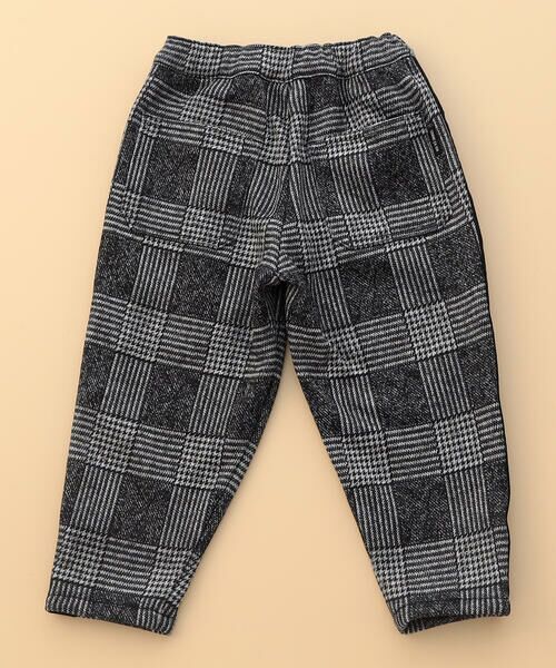COMME CA ISM / コムサイズム ベビー・キッズグッズ | グレンチェックプリント 裏起毛 ロングパンツ / セットアップ対応 (ベビーサイズ) | 詳細1