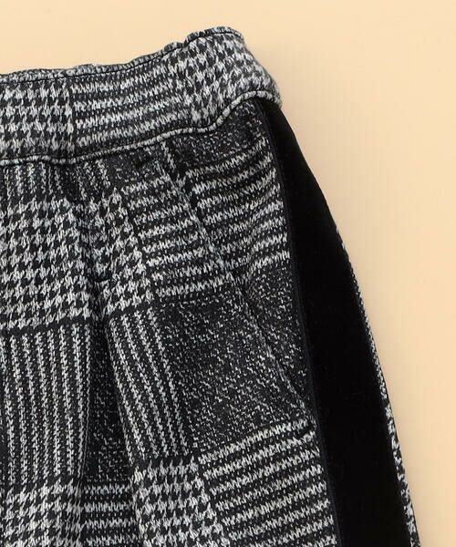 COMME CA ISM / コムサイズム ベビー・キッズグッズ | グレンチェックプリント 裏起毛 ロングパンツ / セットアップ対応 (ベビーサイズ) | 詳細4