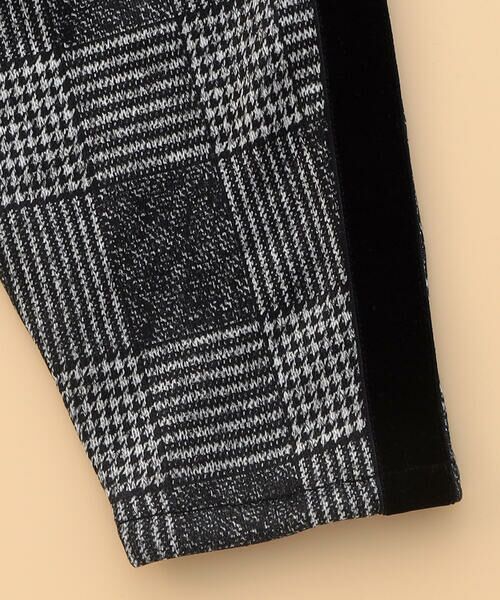 COMME CA ISM / コムサイズム ベビー・キッズグッズ | グレンチェックプリント 裏起毛 ロングパンツ / セットアップ対応 (ベビーサイズ) | 詳細6