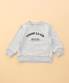 COMME CA ISM / コムサイズム ベビー・キッズグッズ | “にっぽんの色” 3本針ステッチ ロゴトレーナー(ベビーサイズ)