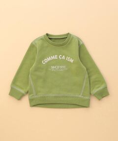 COMME CA ISM / コムサイズム ベビー・キッズグッズ | “にっぽんの色” 3本針ステッチ ロゴトレーナー(ベビーサイズ)