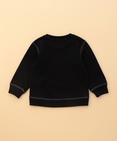 COMME CA ISM / コムサイズム ベビー・キッズグッズ | “にっぽんの色” 3本針ステッチ ロゴトレーナー(ベビーサイズ) | 詳細1