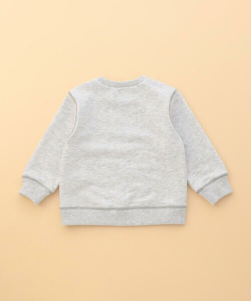 COMME CA ISM / コムサイズム ベビー・キッズグッズ | “にっぽんの色” 3本針ステッチ ロゴトレーナー(ベビーサイズ) | 詳細4