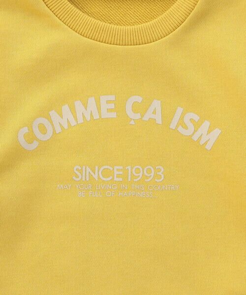 COMME CA ISM / コムサイズム ベビー・キッズグッズ | “にっぽんの色” 3本針ステッチ ロゴトレーナー(ベビーサイズ) | 詳細8