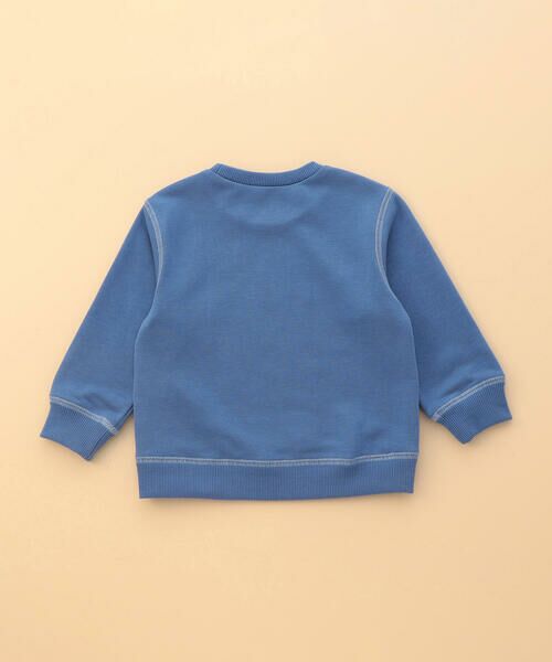 COMME CA ISM / コムサイズム ベビー・キッズグッズ | “にっぽんの色” 3本針ステッチ ロゴトレーナー(ベビーサイズ) | 詳細13