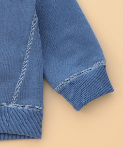 COMME CA ISM / コムサイズム ベビー・キッズグッズ | “にっぽんの色” 3本針ステッチ ロゴトレーナー(ベビーサイズ) | 詳細15