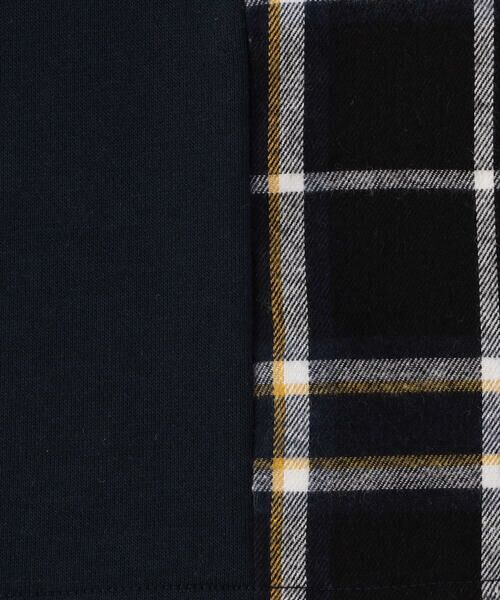 COMME CA ISM / コムサイズム ベビー・キッズグッズ | チェック 切り替えトレーナー(ベビーサイズ) | 詳細2