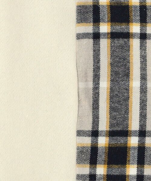 COMME CA ISM / コムサイズム ベビー・キッズグッズ | チェック 切り替えトレーナー(ベビーサイズ) | 詳細8