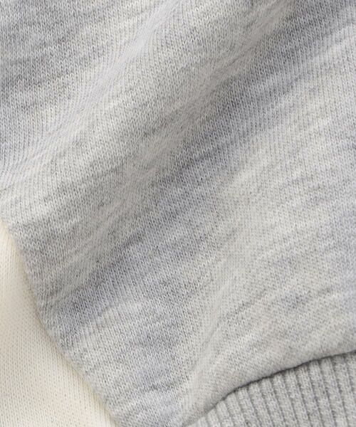 COMME CA ISM / コムサイズム ベビー・キッズグッズ | フロッキープリント 配色トレーナー(ベビーサイズ) | 詳細5