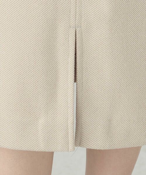 COMME CA ISM / コムサイズム ミニ・ひざ丈スカート | フラノ調ジャージータイトスカート | 詳細21