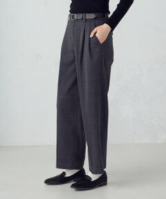 COMME CA ISM / コムサイズム その他パンツ | 2タック ワイドパンツ