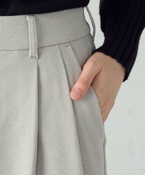 COMME CA ISM / コムサイズム その他パンツ | 2タック ワイドパンツ | 詳細9