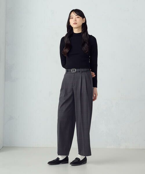 COMME CA ISM / コムサイズム その他パンツ | 2タック ワイドパンツ | 詳細13