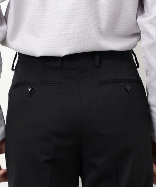 COMME CA ISM / コムサイズム セットアップ | 【セットアップ対応】ポリエステル ウール ギャバ パンツ | 詳細9