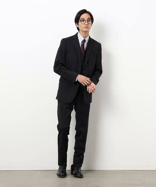 COMME CA ISM / コムサイズム セットアップ | 【セットアップ対応】ポリエステル ウール ギャバ パンツ | 詳細2