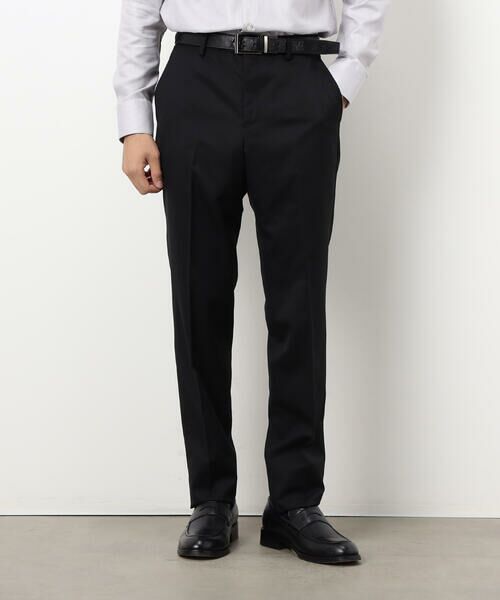 COMME CA ISM / コムサイズム セットアップ | 【セットアップ対応】ポリエステル ウール ギャバ パンツ | 詳細3