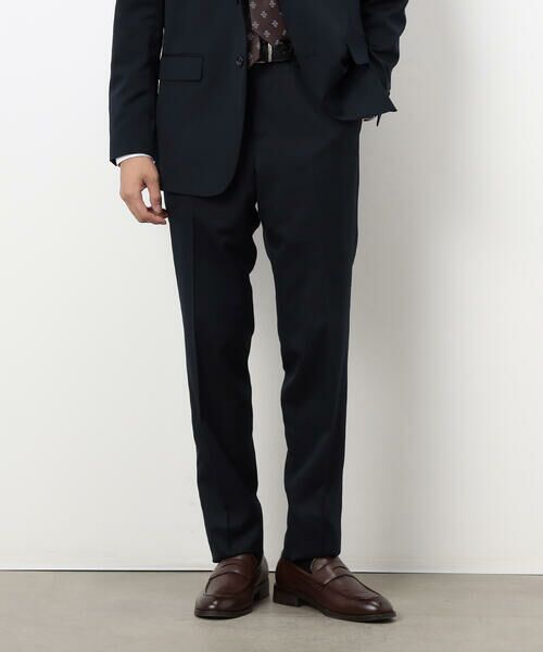 COMME CA ISM / コムサイズム セットアップ | 【セットアップ対応】ポリエステル ウール ギャバ パンツ | 詳細17