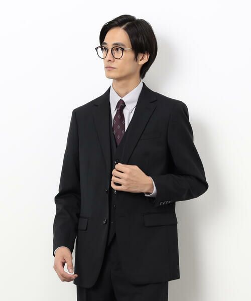 COMME CA ISM / コムサイズム セットアップ | 【セットアップ対応】ポリエステル ウール ギャバ ジャケット | 詳細3