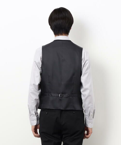 COMME CA ISM / コムサイズム セットアップ | 【セットアップ対応】ポリエステル ウール ギャバ ベスト | 詳細7