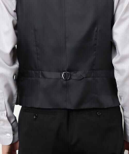 COMME CA ISM / コムサイズム セットアップ | 【セットアップ対応】ポリエステル ウール ギャバ ベスト | 詳細13