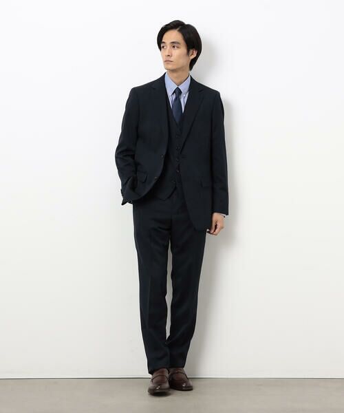 COMME CA ISM / コムサイズム セットアップ | 【セットアップ対応】ポリエステル ウール ギャバ ベスト | 詳細17