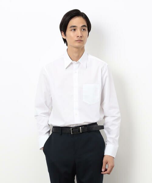 COMME CA ISM / コムサイズム シャツ・ブラウス | 【イージーケア加工】レギュラーカラードレスシャツ | 詳細2