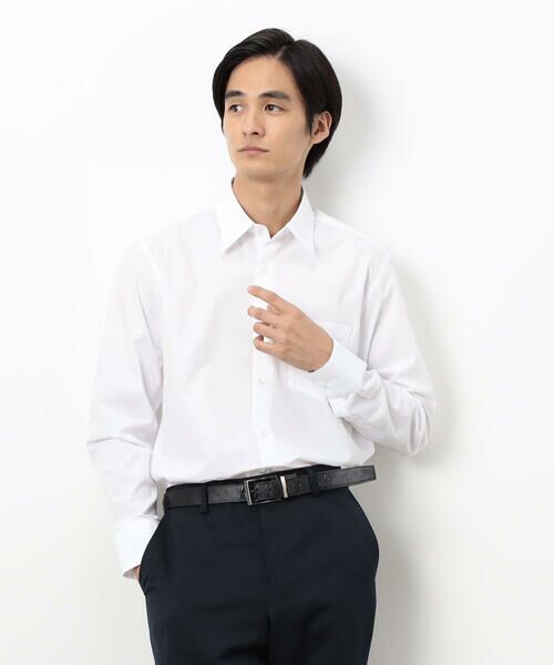 COMME CA ISM / コムサイズム シャツ・ブラウス | 【イージーケア加工】レギュラーカラードレスシャツ | 詳細3