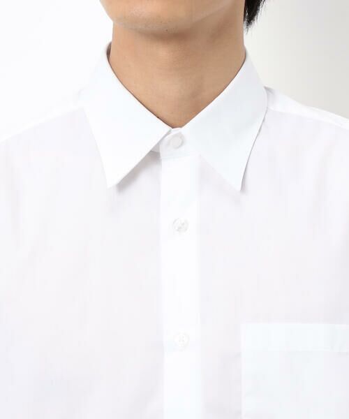 COMME CA ISM / コムサイズム シャツ・ブラウス | 【イージーケア加工】レギュラーカラードレスシャツ | 詳細7