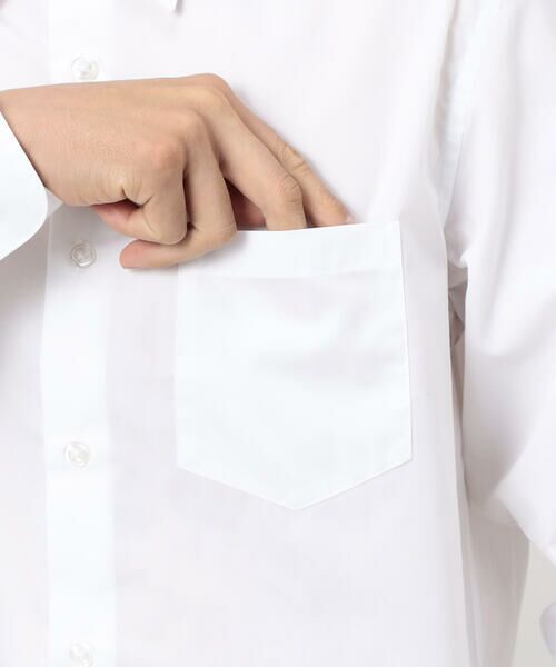 COMME CA ISM / コムサイズム シャツ・ブラウス | 【イージーケア加工】レギュラーカラードレスシャツ | 詳細8
