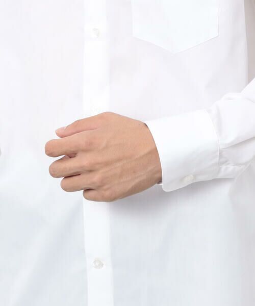 COMME CA ISM / コムサイズム シャツ・ブラウス | 【イージーケア加工】レギュラーカラードレスシャツ | 詳細9