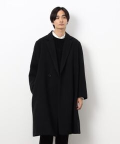 COMME CA ISM / コムサイズム その他アウター | ウールブレンド メルトン セミダブル チェスターコート