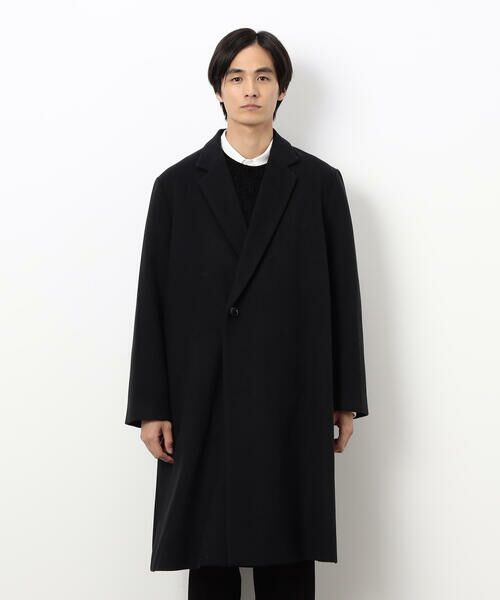 COMME CA ISM / コムサイズム その他アウター | ウールブレンド メルトン セミダブル チェスターコート | 詳細7