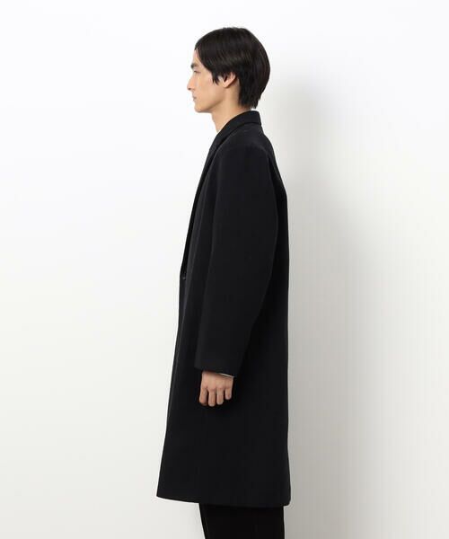COMME CA ISM / コムサイズム その他アウター | ウールブレンド メルトン セミダブル チェスターコート | 詳細8