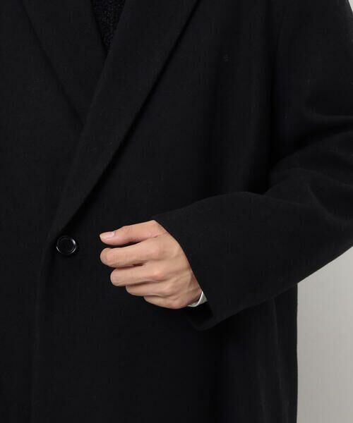 COMME CA ISM / コムサイズム その他アウター | ウールブレンド メルトン セミダブル チェスターコート | 詳細11